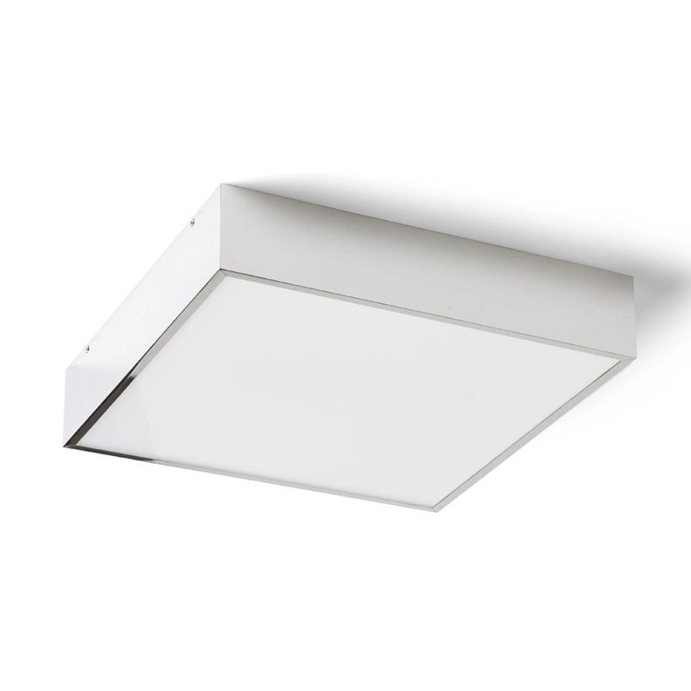 Plafoniera MERANO LED 30 da soffitto  cromo/acrilato opaco 230V LED 16W IP44  3000K