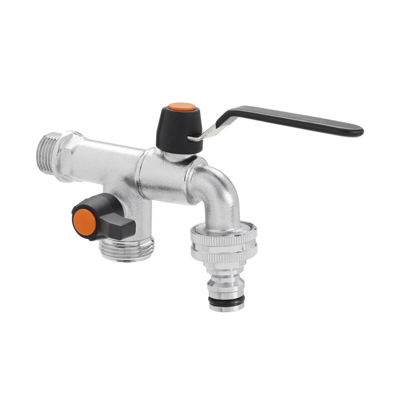 RUBINETTO 1/2 C/DEVIATORE METAL-JET  9625- 1,0 pz