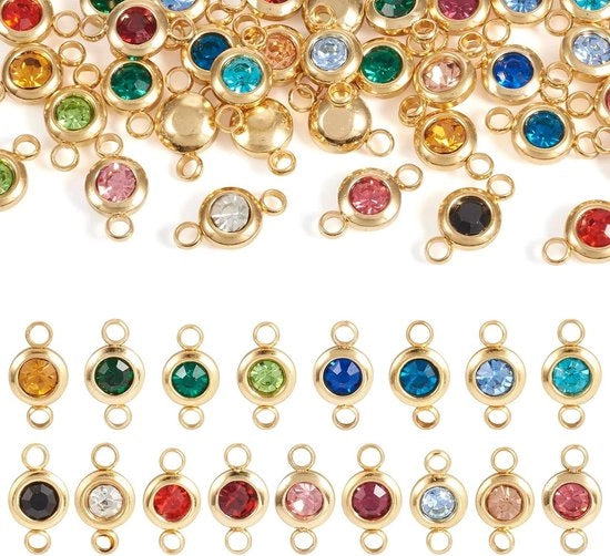 Pietre di nascita con biglie e catenelle per creare gioielli 

Modello: PH-BS-001
Dimensioni: 20mm x 20mm x 5mm
Materiale: Metallo
Peso: 20g
Colore: Argento
Quantità: 20 pezzi