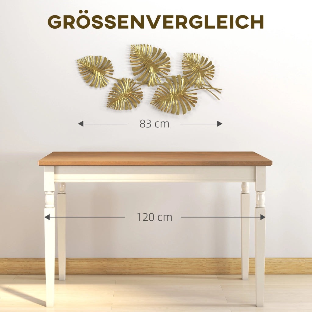 Decorazione Parete Foglia Oro ¨C Zephmum ¨C 50x30 cm
