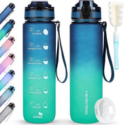 Fles di plastica Tritan 1 litro - BPA libero - progetto impermeabile