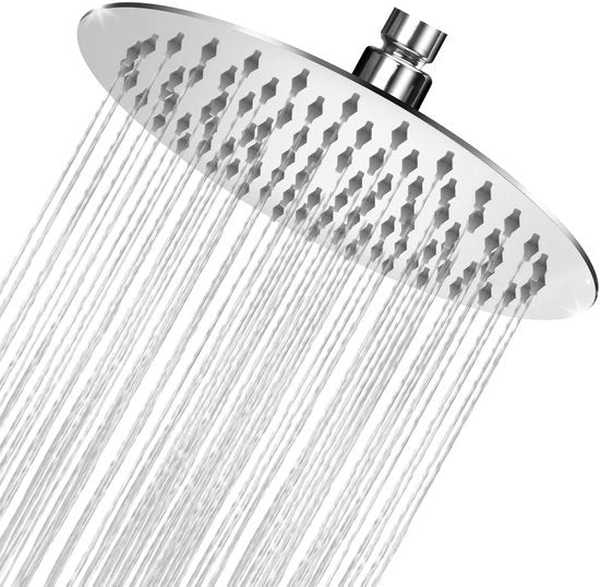 Regolabaricatore per doccia - 30 x 30 cm - acciaio inossidabile - regolabile