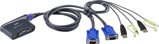 Switch KVM 2 Port USB