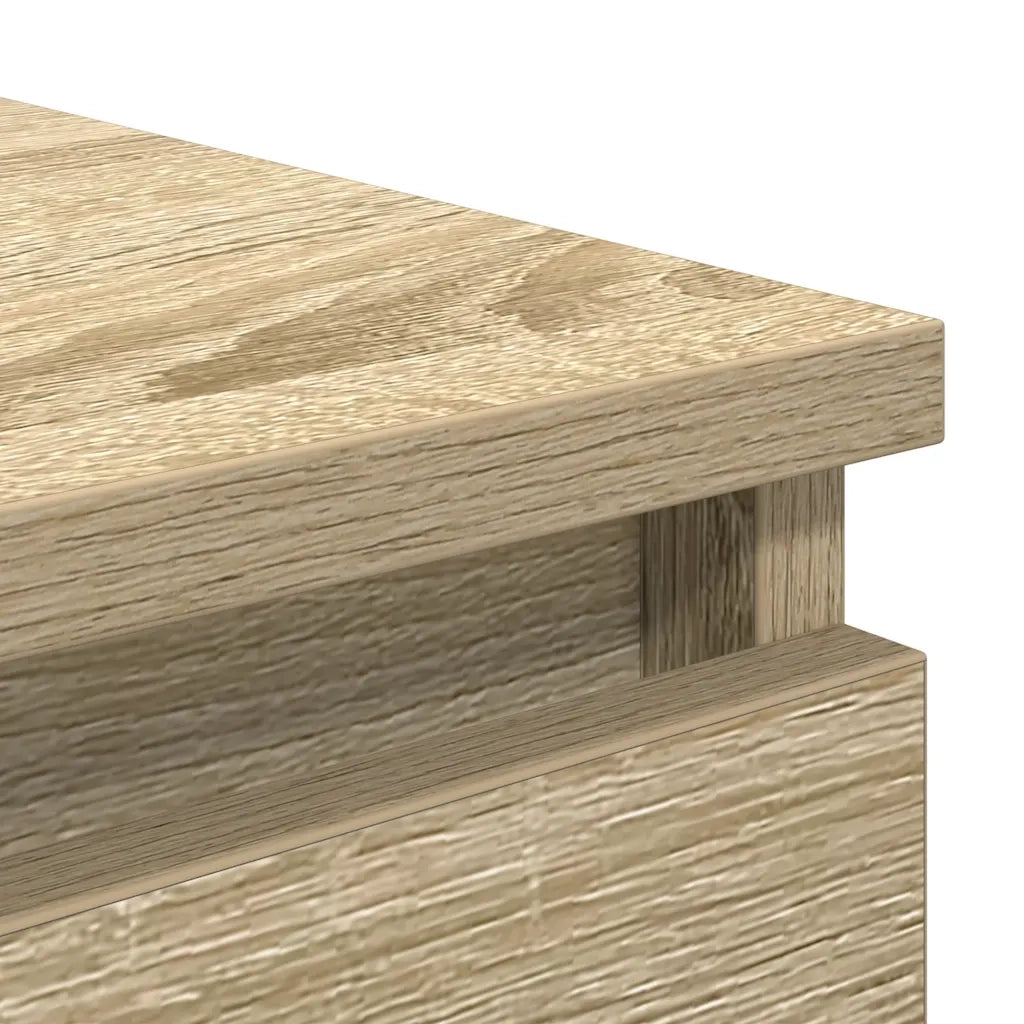 Credenza | Madia | Buffet da pranzo | Armadio da pranzo Rovere Sonoma 37,5x35x76 cm in Legno Multistrato