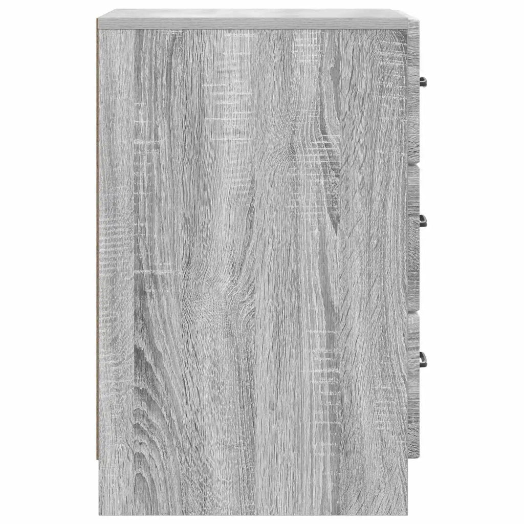 Armadio da Notte Grigio Sonoma 43 x 41 x 63,5 cm 895711