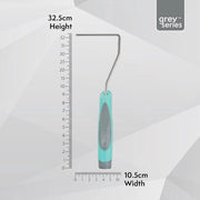 Framma per pennello a mano miniatura - Manico ergonomico - Mini pennelli 4"-6" - Barra cromata 6mm - Pennelli per angoli e spazi stretti professionali