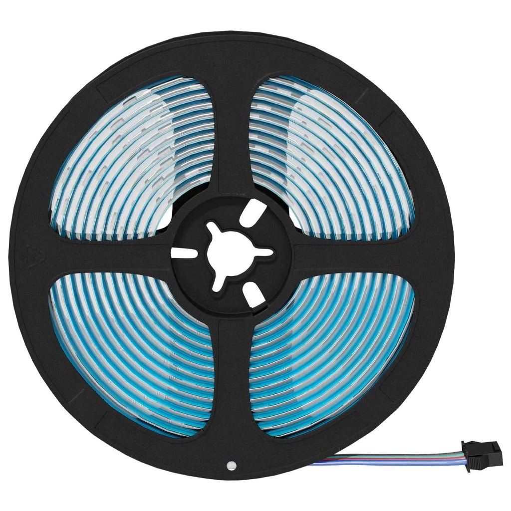 Striscia LED 12 pcs Nero e trasparente 4700 mm Rame e plastica 3429129