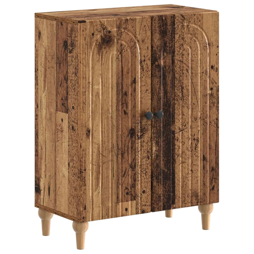 Set di Armadi da Bagno da 2 Pezzi ALKMAAR Legno antico 3417592