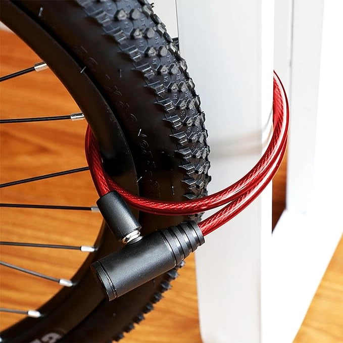 LUCCHETTO PER BICI A CAVO mm 10x65 cm - SIKURO