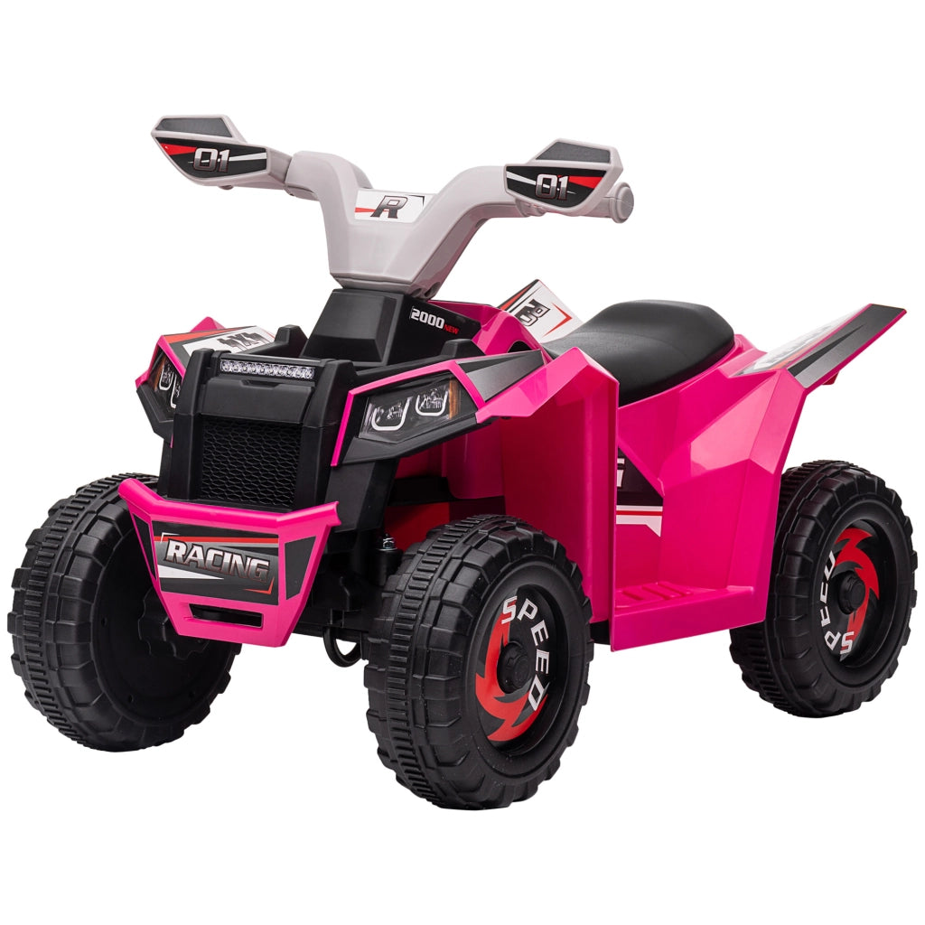 Quad Elettrico per Bambini 6V ¨C Xylo ¨C Rosa 70x41,5x48,5 cm