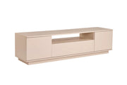 Porta TV in legno "Veramont" - 180 x 44 x 44 cm - Beige