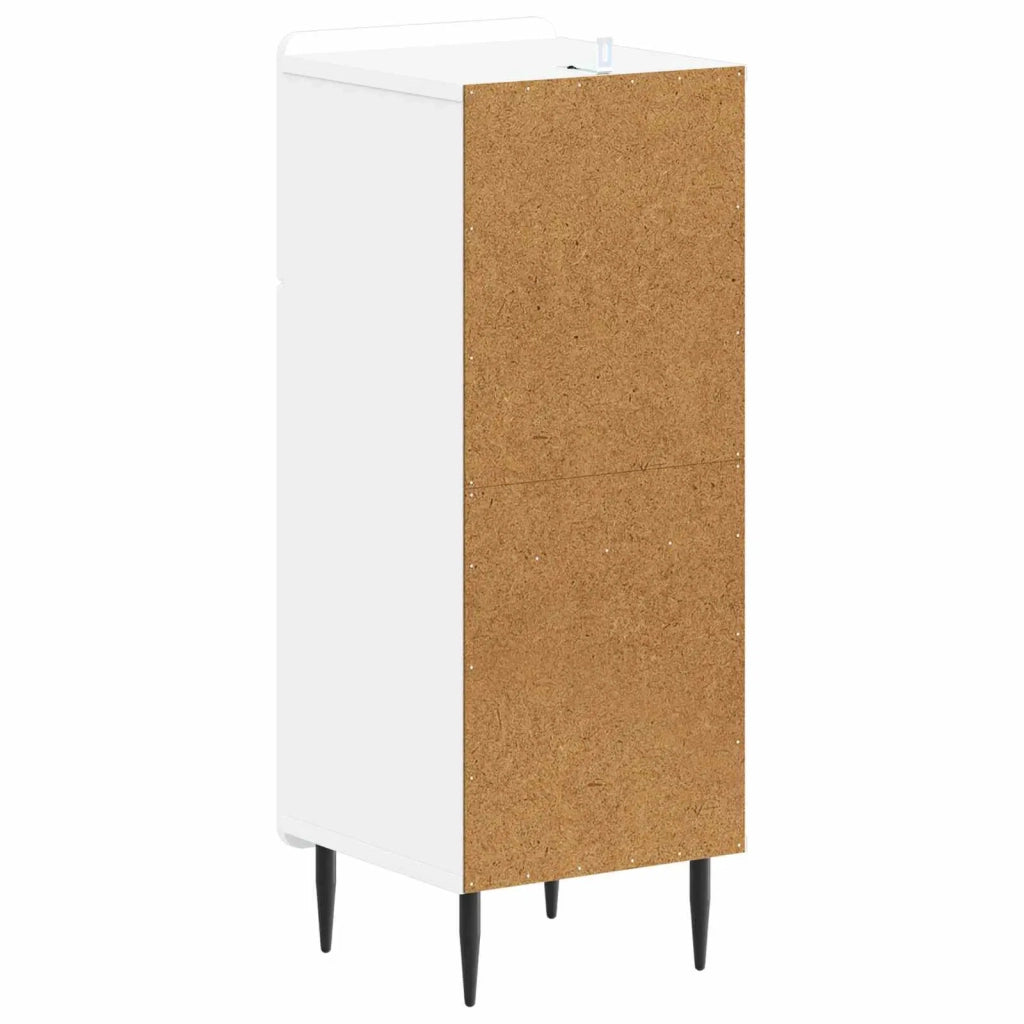 Mobiletto da Bagno ZWOLLE Bianco 30 x 31 x 79,5 cm 896385