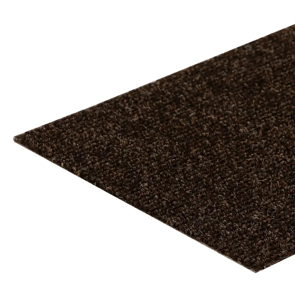 Tappetini per scale autoadesivi 15 pz | Gradini per Scale 60x25 cm marrone rettangolari