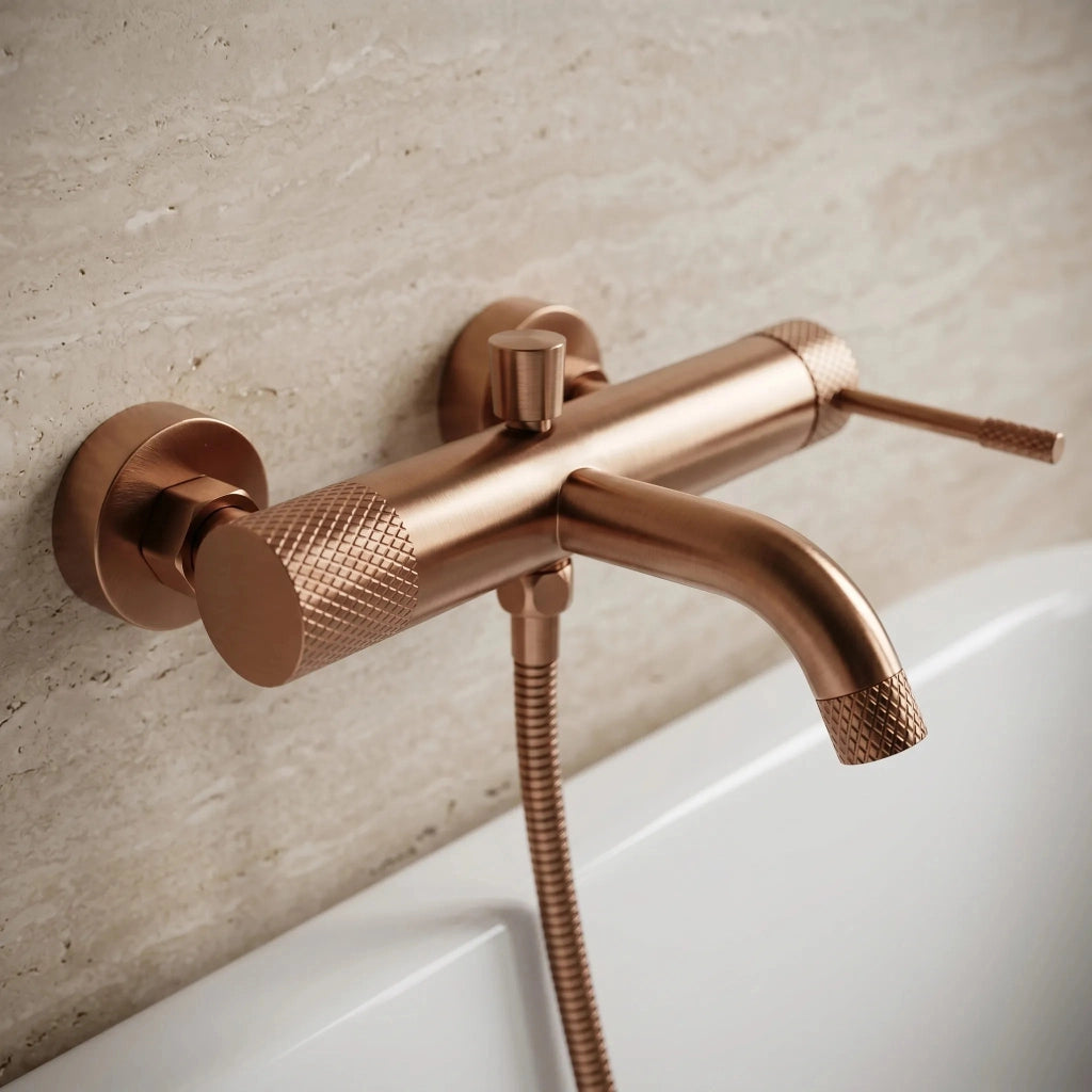 Rubinetto Da Vasca Rea Venti Brush Copper