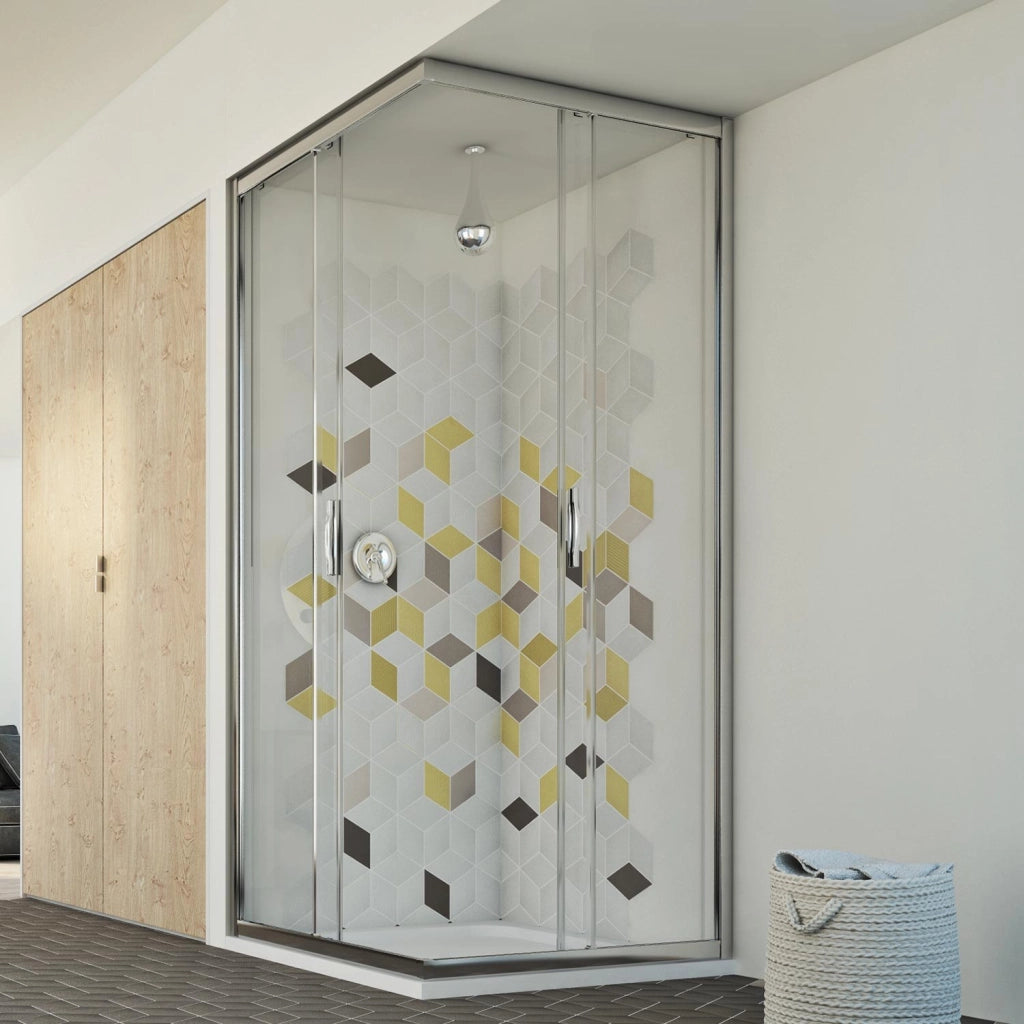 Box doccia 72x100CM H198 trasparente mod. Evolution