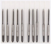 Set di coni metrici in acciaio di carbonio - 10 pezzi - con righello - finitura a dente - facile da utilizzare - alta resistenza - trapano a vite con righello