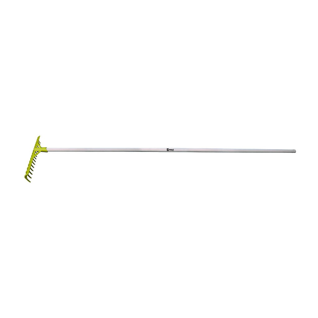 RASTRELLO IN PLASTICA CURVO CON MANICO- FUMA- pezzi 1