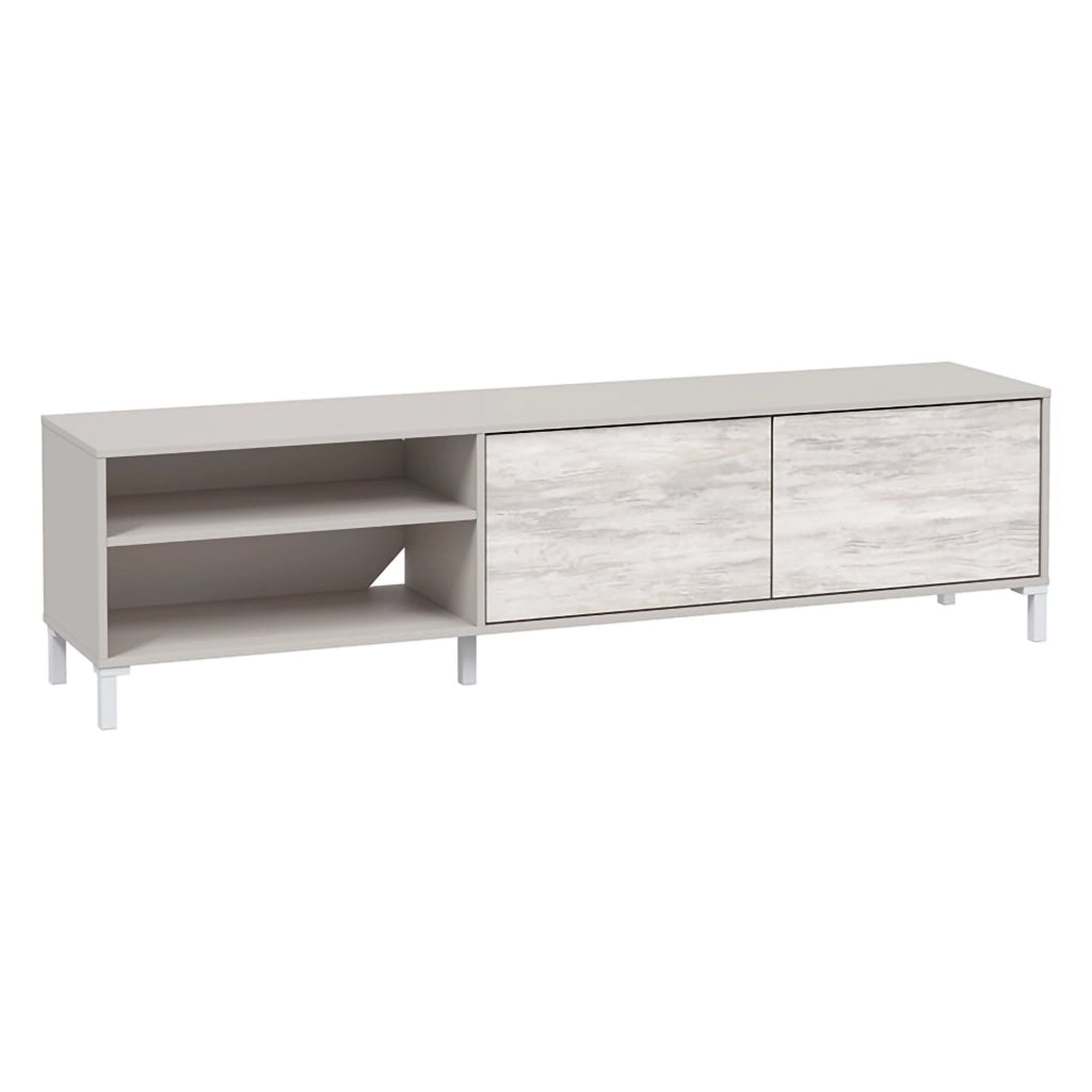 Nociglia, Mobile Porta tv Cassetti, 180x40x47h cm Beige