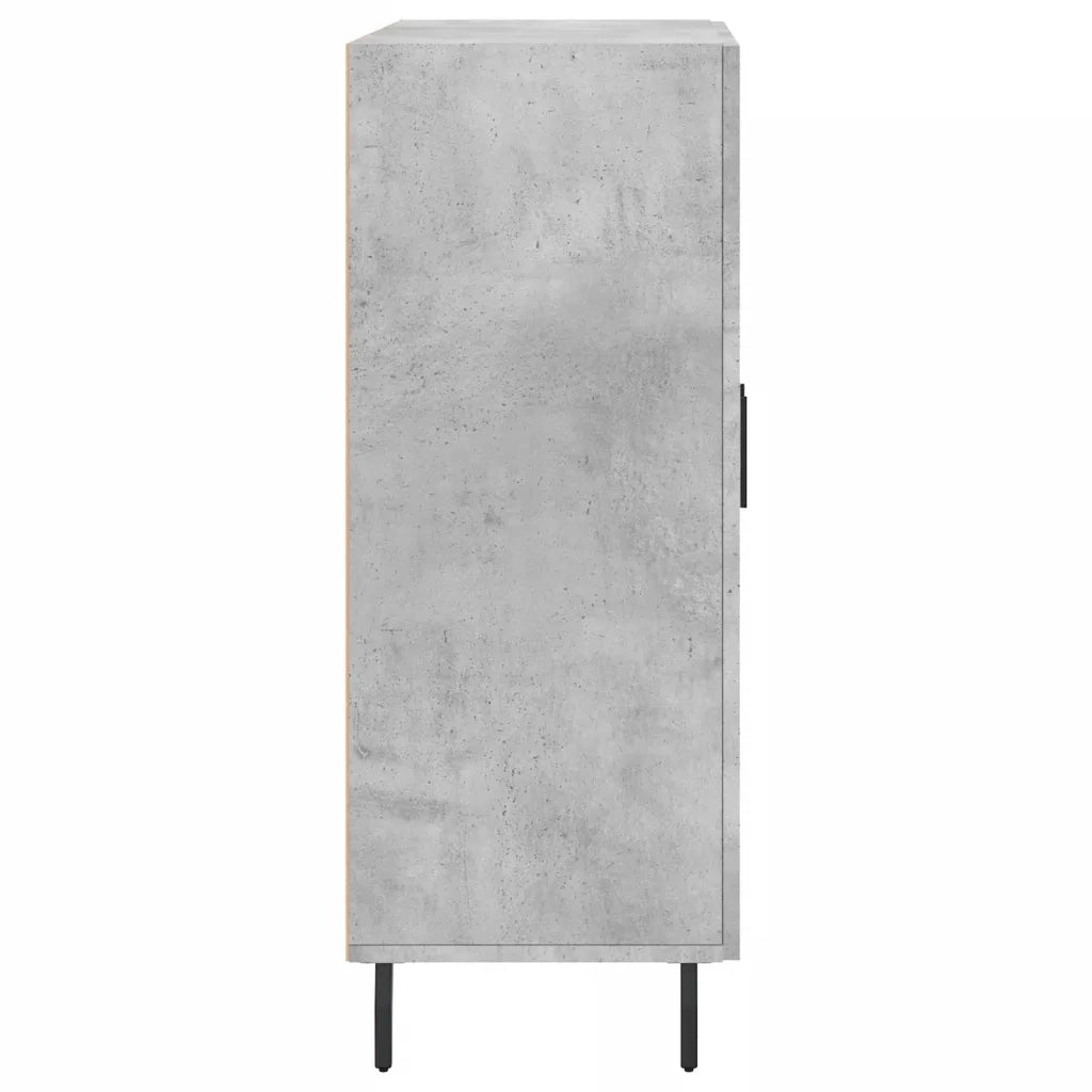 Credenza-Buffet-Armadio da cucina Grigio Cemento 69,5x34x90 cm in Legno Multistrato 794148