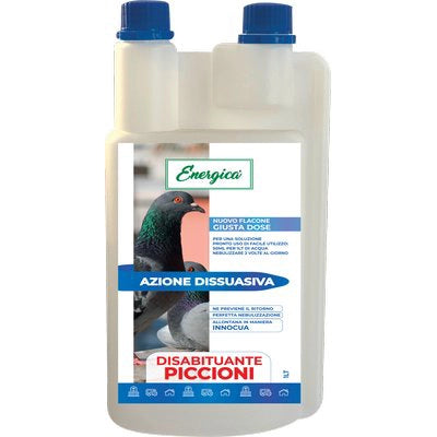 DISABITUANTE PICCIONI GIUSTA DOSE ENERGICA - LT 1- 4 pezzi