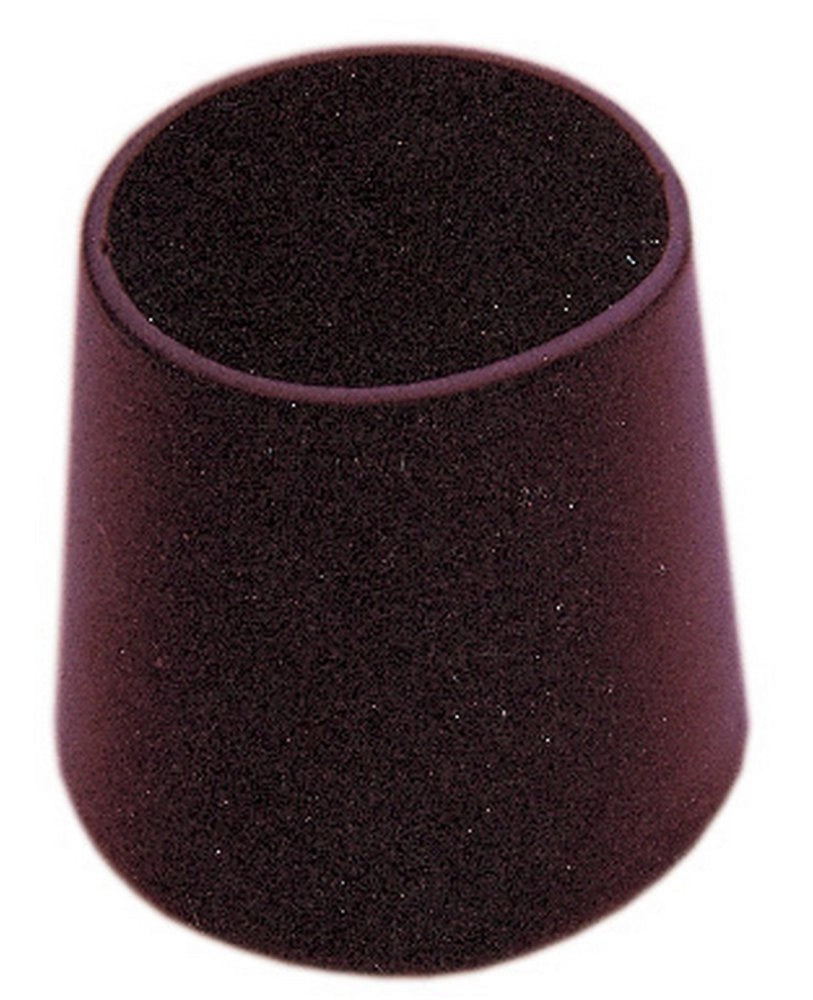 100pz sottosedie a goccia neri x tubo mm.20 cod:ferx.13091