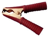 Pinza per batterie manici isolati 80a rossa