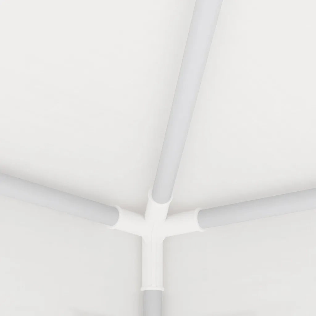 Gazebo | Pergolato Professionale con Pareti 2x2 m Bianco 90 g/m2
