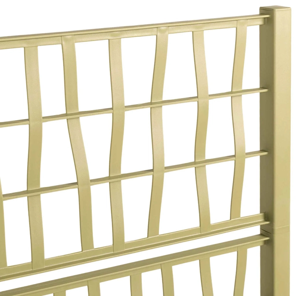 Fioriere | Cassetta per fiori | Vaso da Giardino con Trellis Verde 80 x 36 x 140 cm PP