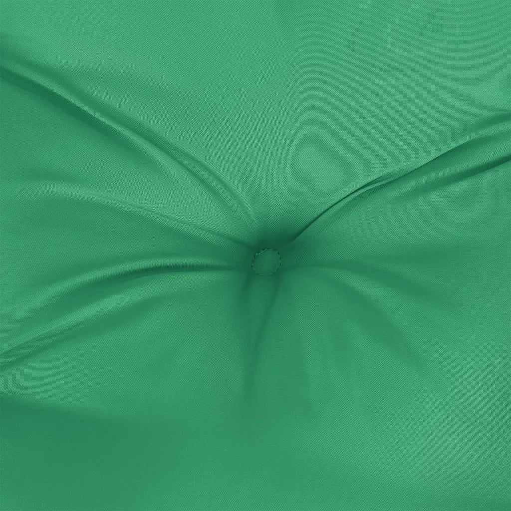 Cuscini Panca da Giardino 2pz Verdi 180x50x7cm Tessuto Oxford 361721