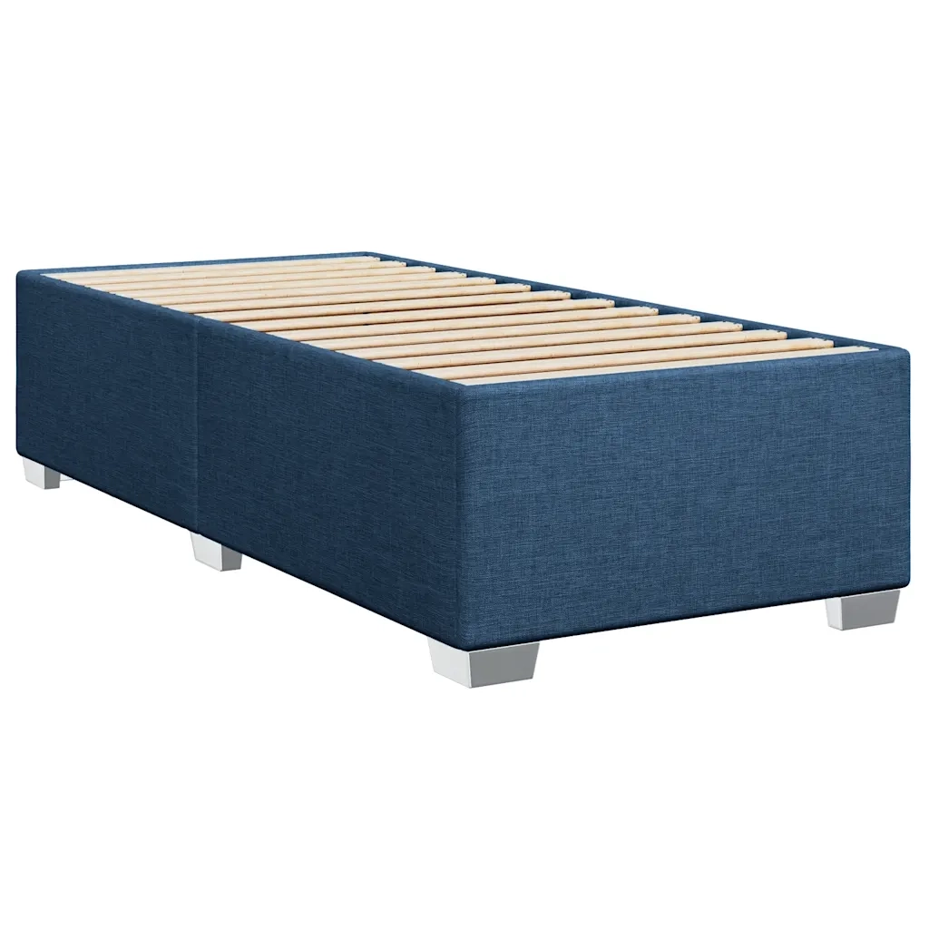 Giroletto a Molle con Materasso Blu 100x200 cm in Tessuto 3288119