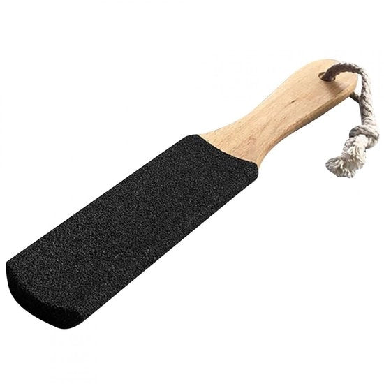 Eeltverwijderaar Professionale con Manubrio in Legno - Antiscivolo Ergonomico - Portatile e Leggero - Progettato per essere Idrorepellente - Supporto per il Piede