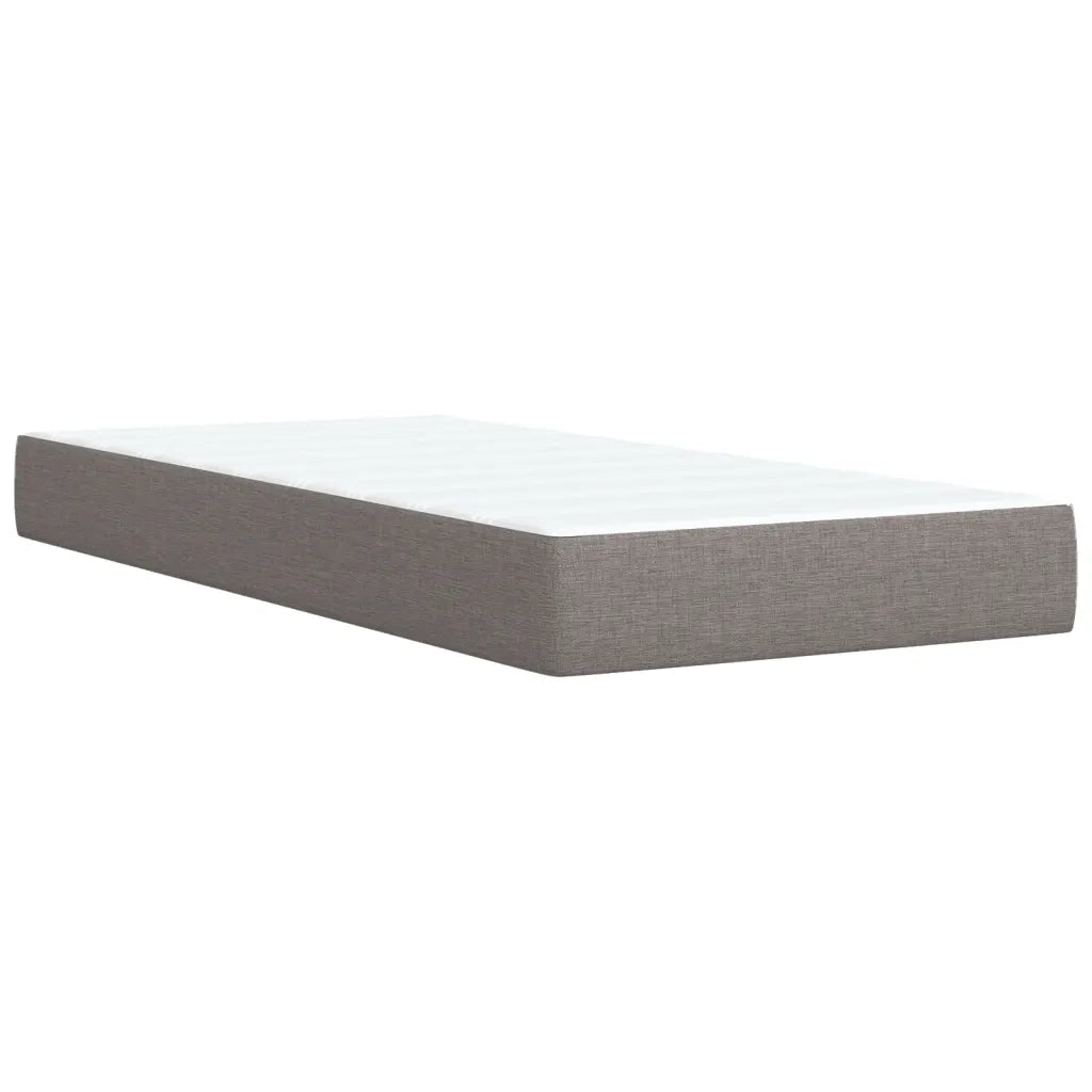 Giroletto a Molle con Materasso Tortora 90x200 cm inTessuto 3291160