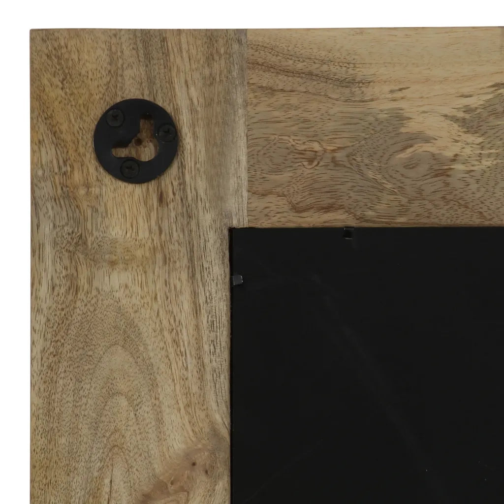 Specchio in Legno Massello di Mango 50x80 cm