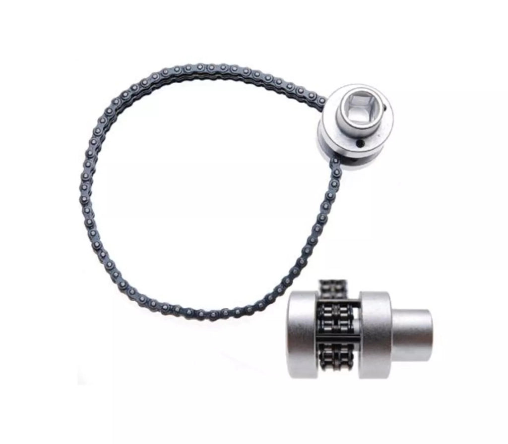 Chiave Per Filtro Olio Gasolio a catena Attacco 1/2 Doppia Catena 30 cm 07667