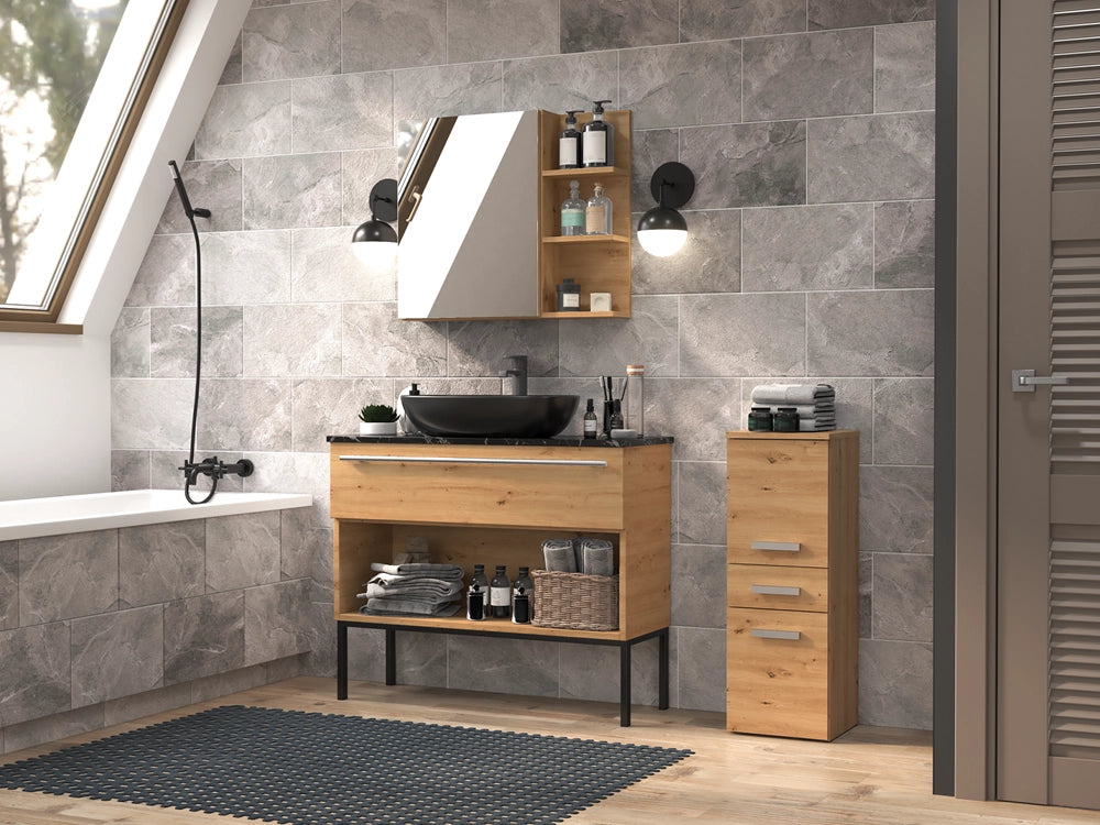 Colonna bagno NEL V DDS rovere artisan