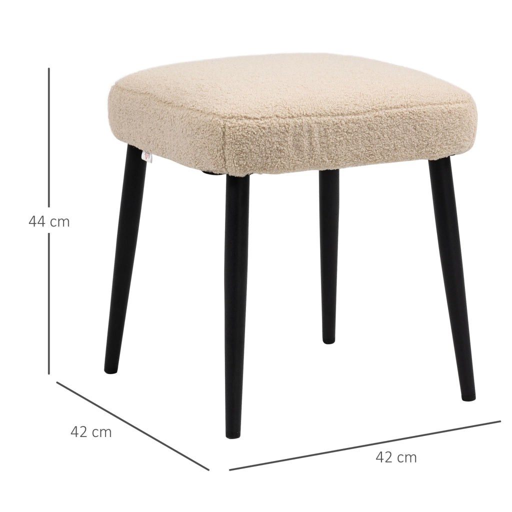 Pouf Teddy ¨C Minimal ¨C Beige