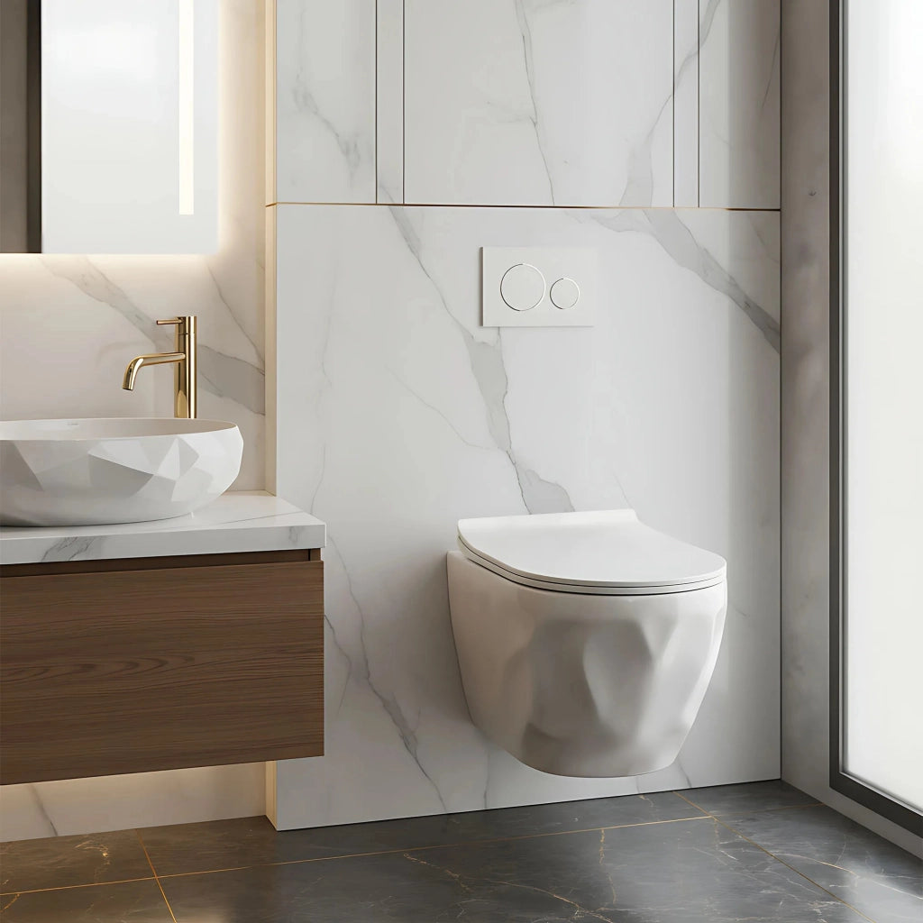 Vaso Wc Sospeso Rea Gustavo Rimless