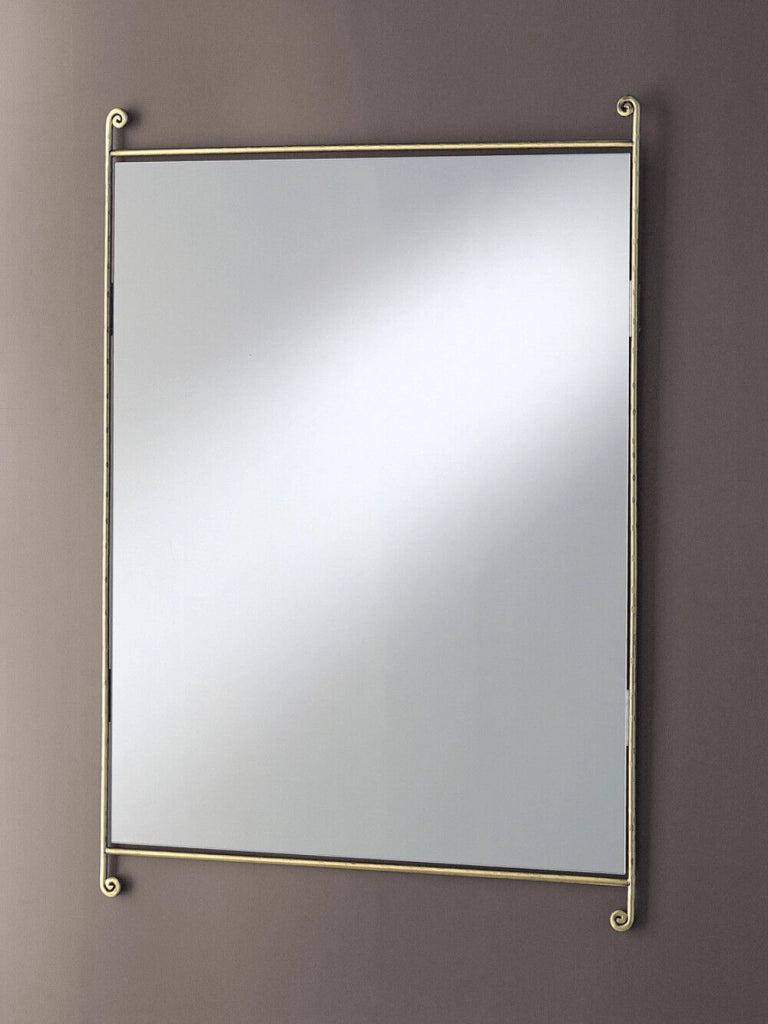 Specchio Retro C/Cornice Bronzo - Capannoli