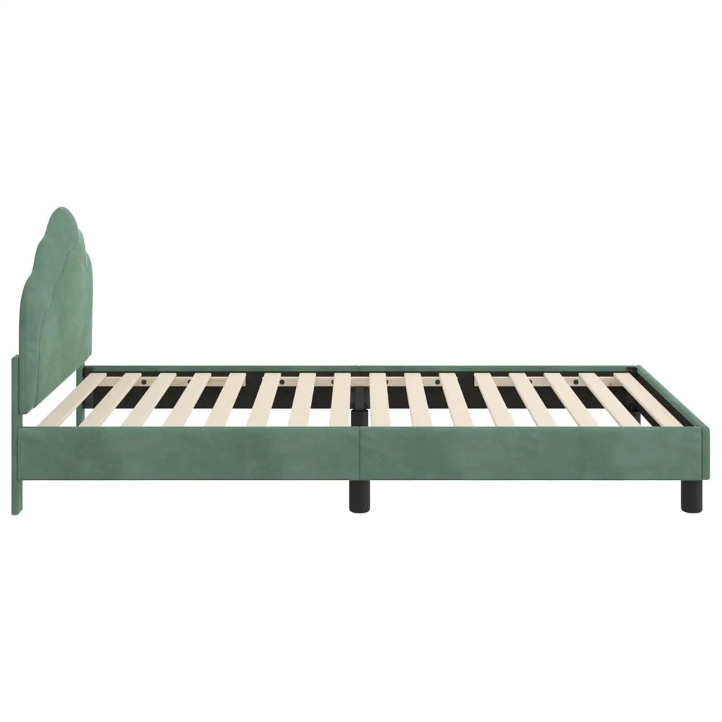 Struttura letto bambini con testata-Giroletto per bambini Verde Mare 90 x 190 cm 633018