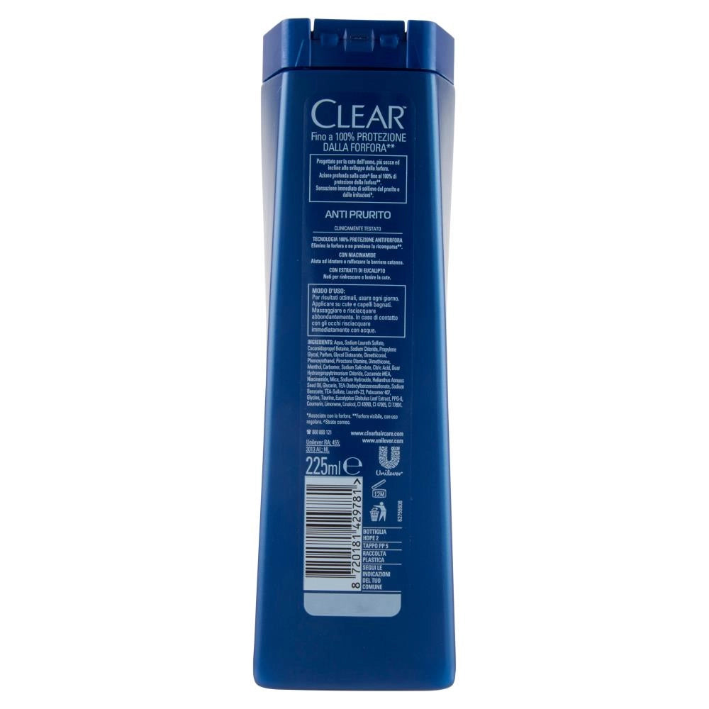 CLEAR SHAMPOO SENSAZIONE DI SOLLIEVO PROFONDA 225ML NEW ANTI PRURITO OKY