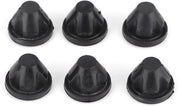 Copertura motore Grommet 6 pezzi - Profilo in gomma - Compatibile con A3/Seat - Migliora la stabilità - Riduce il rumore - Materiale di alta qualità