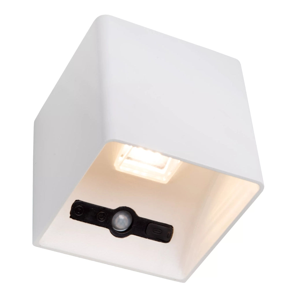 Applique esterno Lucide Vertigo bianco LED 6W IP54