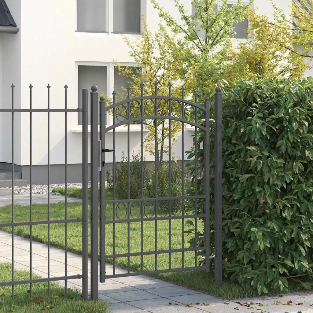 Cancello della recinzione con punte EMMEN 170 x 100 cm 42008990