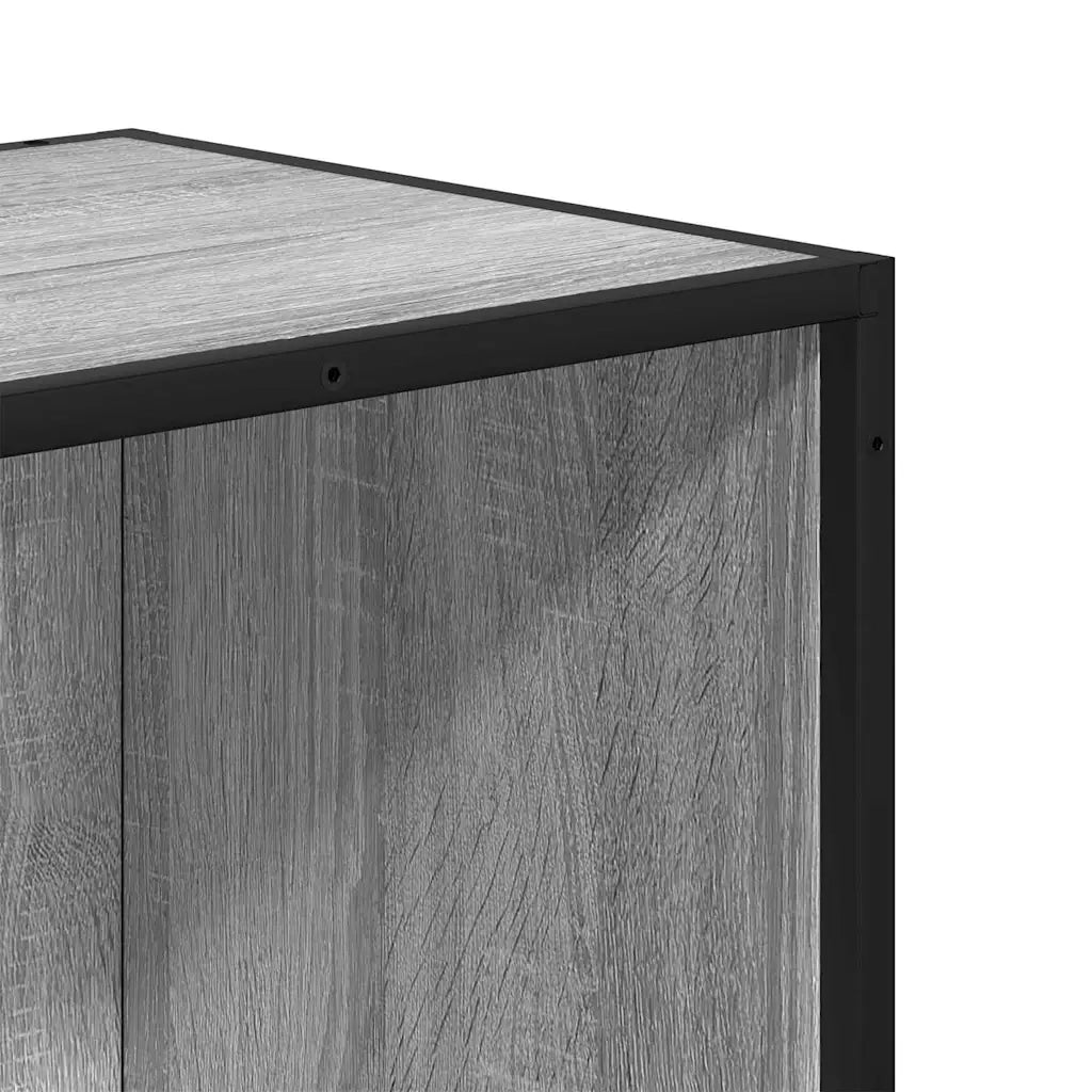 Libreria Grigio Sonoma 40x35x139 cm in Legno Multistrato 849127