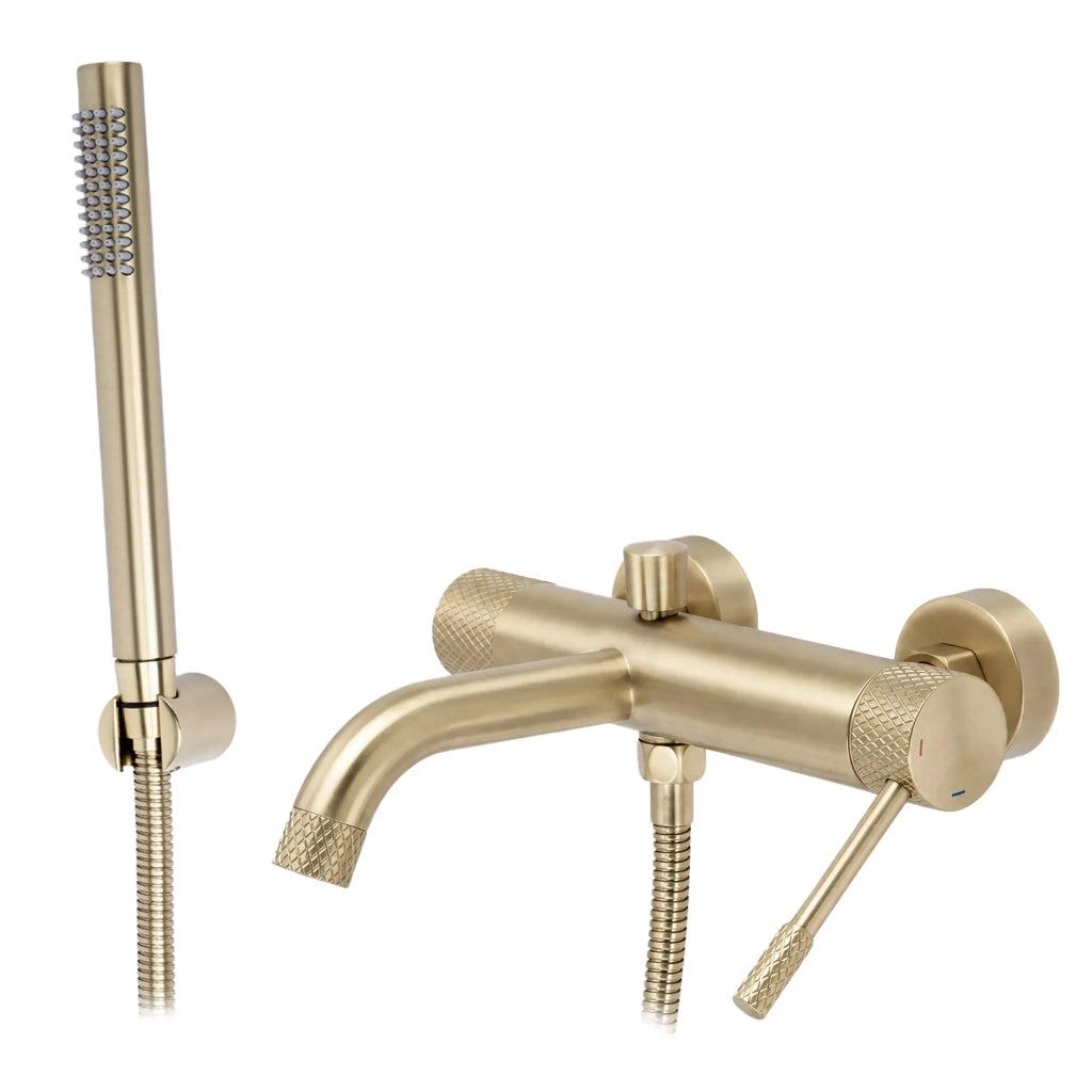 Rubinetto Da Vasca Rea Venti Brush Gold