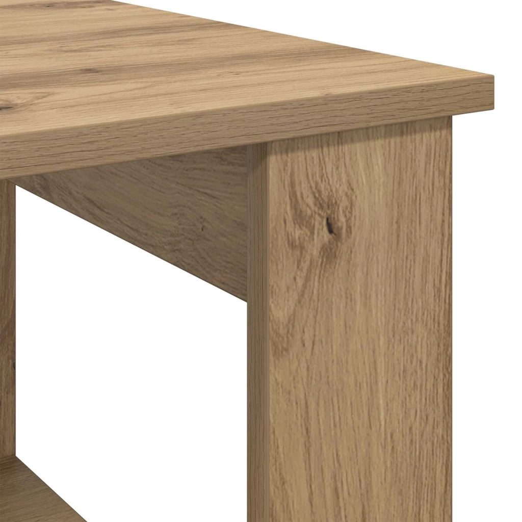 Tavolino da salotto Rovere artigianale 51 x 50 x 50 cm 8000203