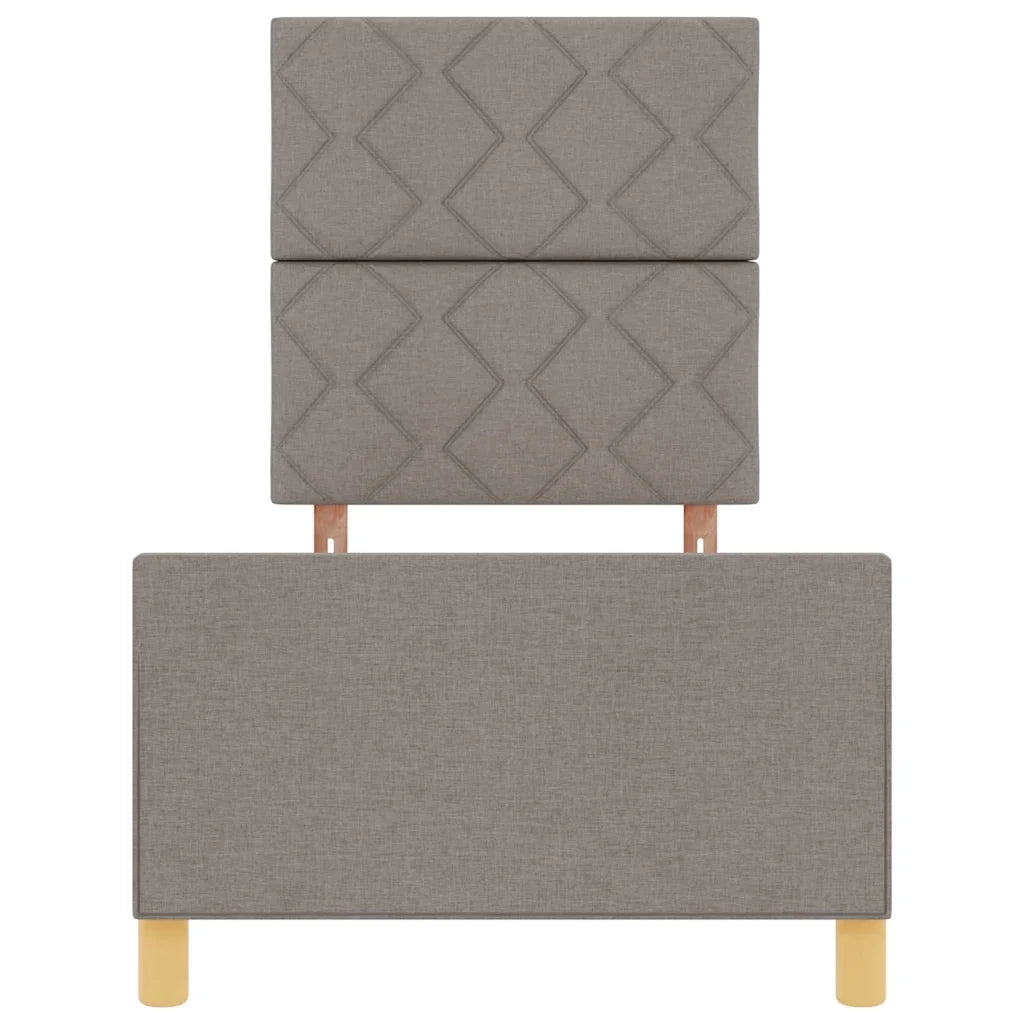 Struttura del letto con testiera Talpa 80 x 200 cm Tessuto