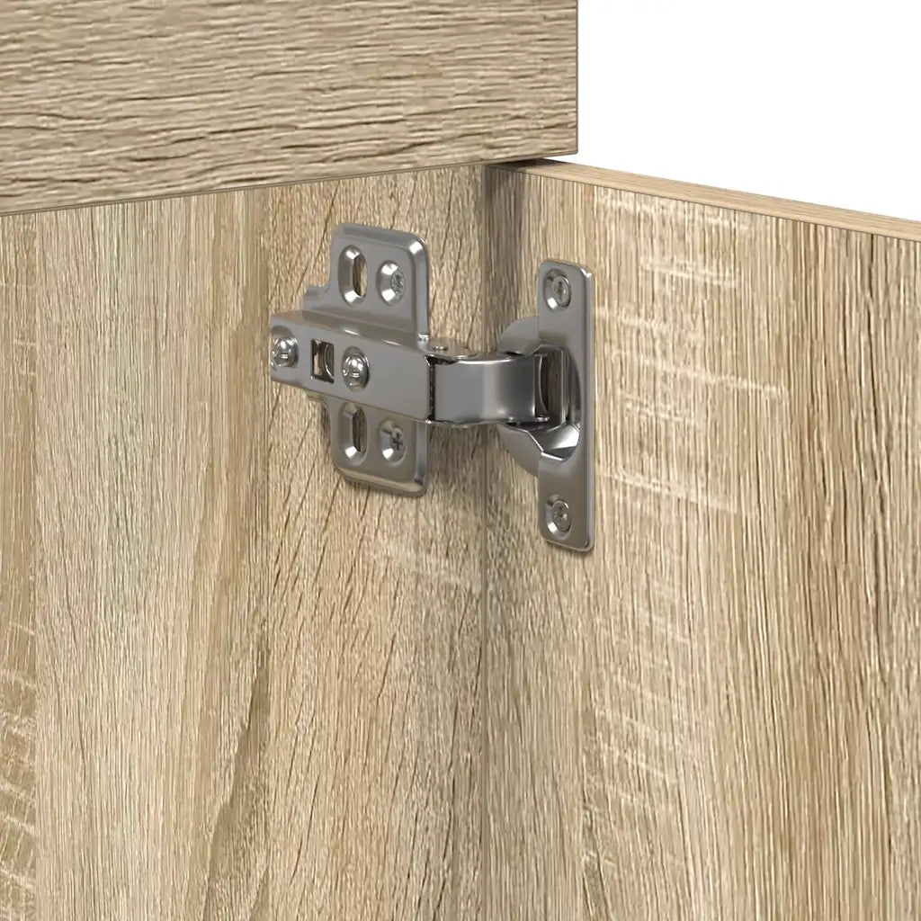 Mobile Lavabo Bagno-Armadietto da bagno Rovere Sonoma 41x38,5x46 cm in Truciolato