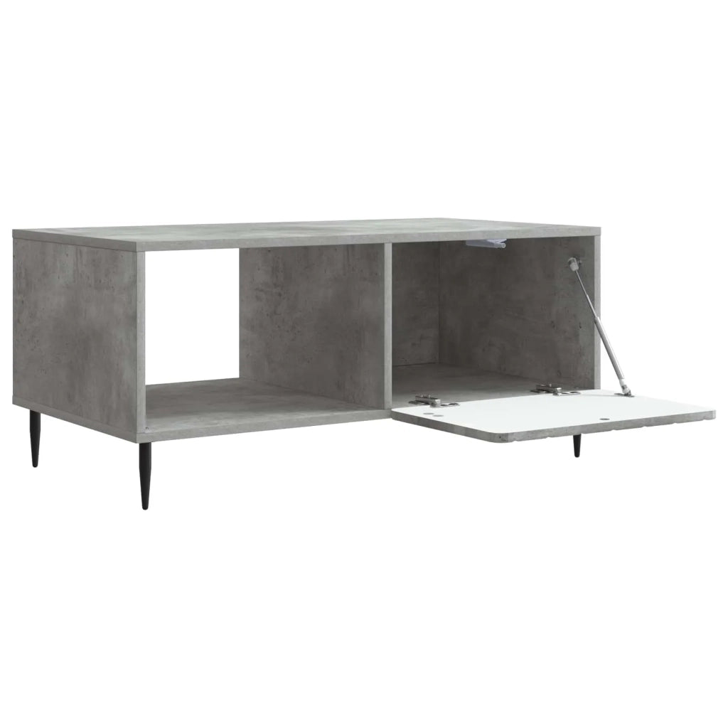 Tavolino da salotto Grigio Cemento 90 x 50 x 40 cm 894498