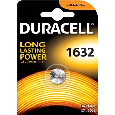 PILA A BOTTONE '1632' Blister 1 pezzo - DURACELL